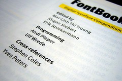 FontBook Title Page